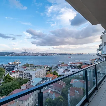 Bosphorus Bliss - Stunning 6br Dublex Penthouse דירה *
