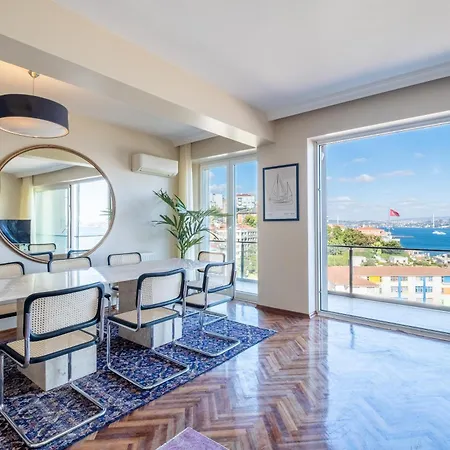 Bosphorus Bliss - Stunning 6br Dublex Penthouse Appartement